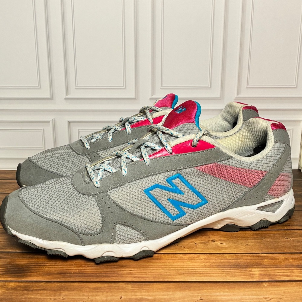 New Balance 661 Trail Running Gorpcore Shoes Grey Pink Blue WL661GN Womens 11